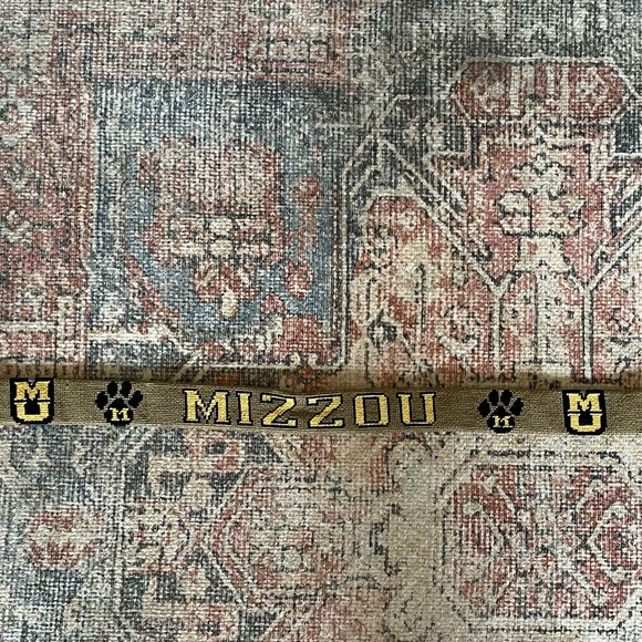 Accessories Vintage Mizzou Needlepoint Belt Size 34 University Of